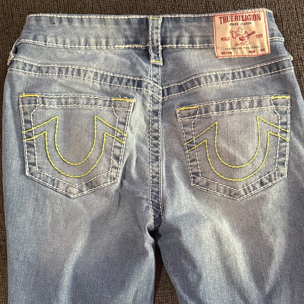 True Religion Women's Light Blue Skinny Jeans